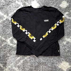 Vans Checkerboard Sunflower Long Sleeve